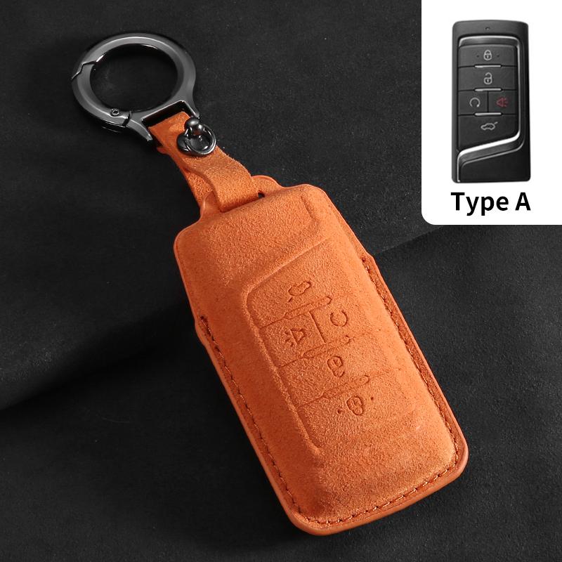 Cross Border Compatible for Trumpchi GS5 GA6 M6 High-qualityGS4 GS3 GS8 Suede Key Case with Keychain From Factory