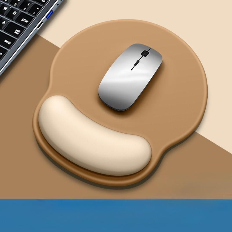 Gradient Mouse Pad Wrist Support Pad Mouse Computer Memory Foam Wrist Protection Pad Simple Silicone Mouse Pad