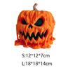 Orange Melting Halloween Pumpkin Candy Bowl With Lid Food Display Bowl Candy Holder  Haunted House