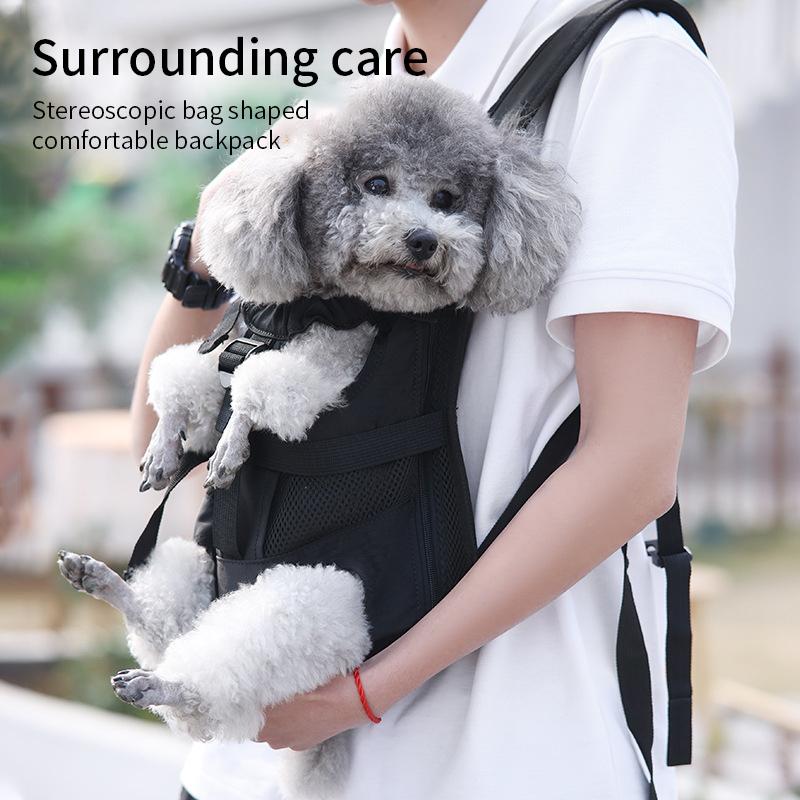 Pet Dog Carrier Backpack Mesh Camouflage Breathable Shoulder Bag for Small Dogs Cats Outdoor Travel