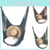 Swing Hammock Mesh Chair Hanging Swing Seat With Cushion Inoutdoor Garden Patio