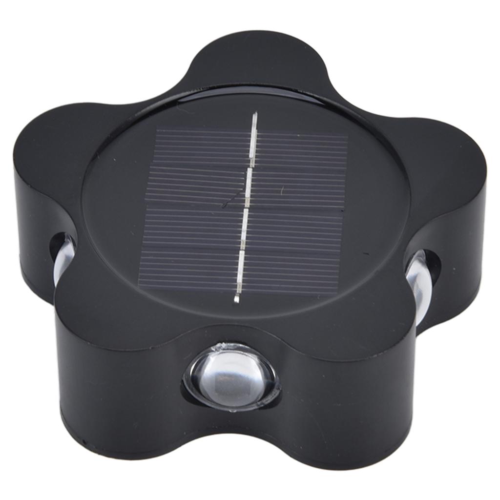 Solar Wall Light IP65 ABS Outdoor Decorative Wall Lamp for Everyday Lighting Backyard
