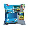 Morbida Federa per Cuscino Anime Tayo Il Piccolo Autobus Copricuscino in Poliestere Decorazione Cartone Animato Carino Novità Federa per Cuscino Copertura Vendita all'Ingrosso