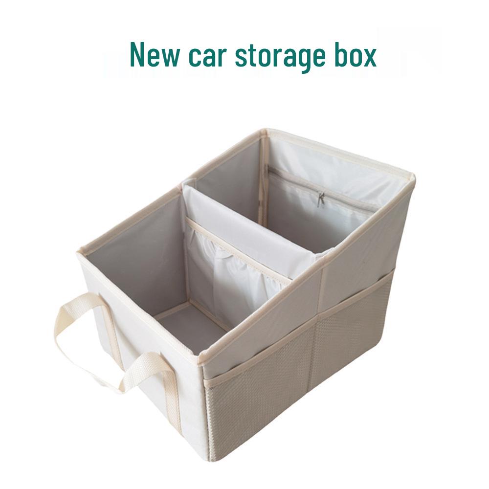 Foldable Multi-Function Car Seat Storage Box: Large Capacity Toolbox