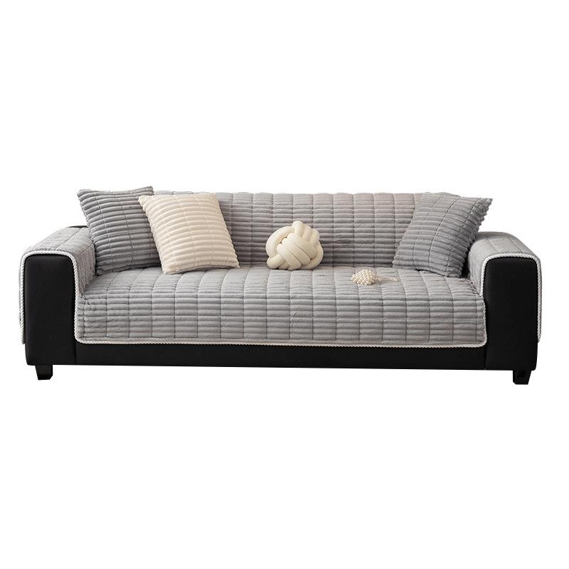 Autumn And Winter Thickened Non-Slip Plush Sofa Cushion Thickened Warm Seat Cushion All-Inclusive Sofa Towel Cover