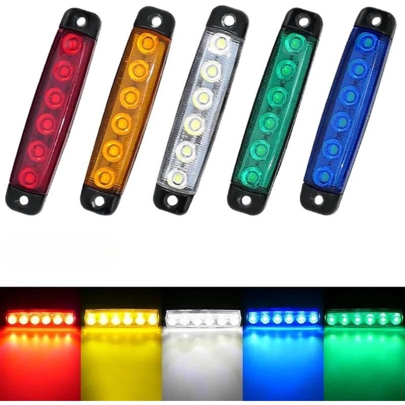 LED Trailer Clearance Marker Lights Waterproof Sealed Caravan Lamp Truck Side Indicator High-brightness Durable Long-lasting