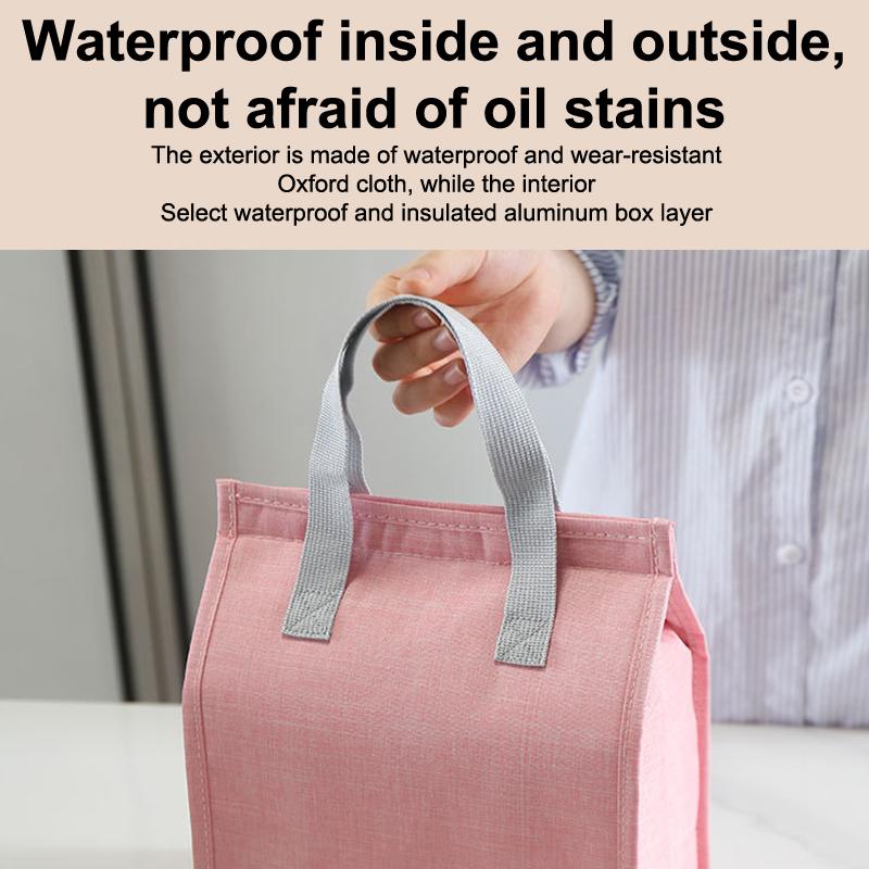 Lunch Bag For Women & Men Adult Insulated Lunch Box, Small Leakproof Cooler Food Lunch Containers Reusable High Capacity