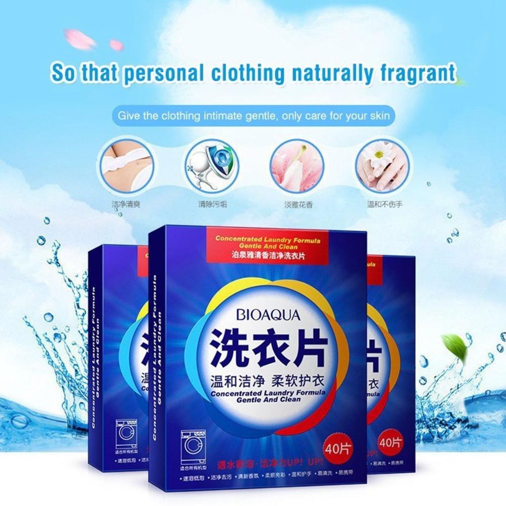 For Washing Machine Household Laundry Detergent Sheet Cleaner Washing Powder Cleaning Suppiles