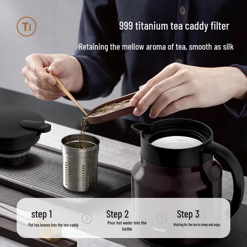 Insulated Tea Brewer with Separator