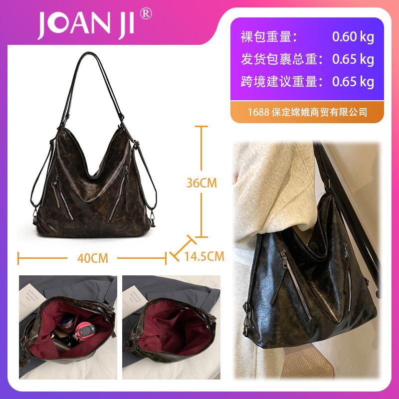 Taschen Damen Großes Fassungsvermögen Trend Bucket Bags Lässige Rucksäcke Schlichte Damen Vielseitige Einzelne Schulter Schräg Umhängetaschen Damen