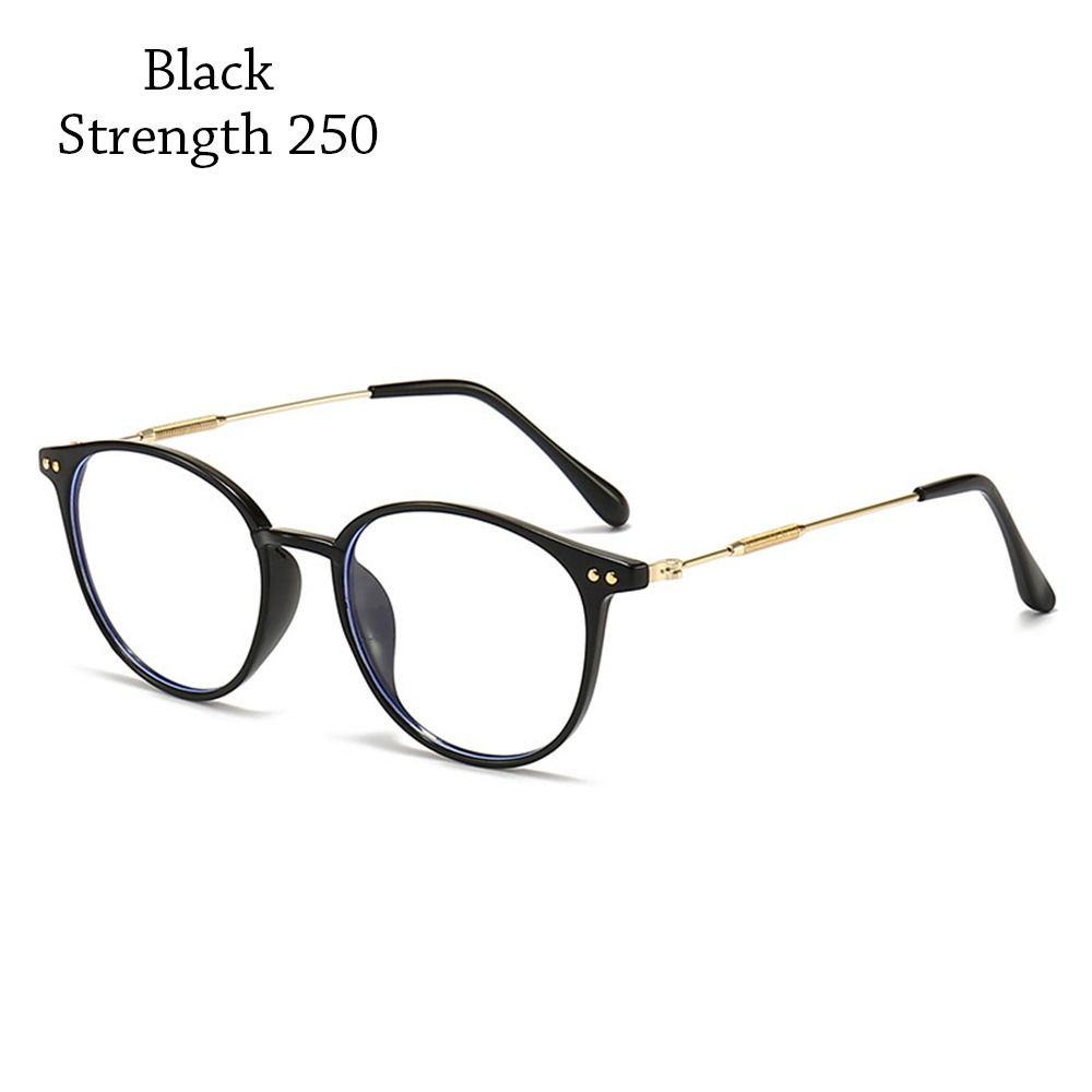 Protection Vintage Frame Reading Glasses Progressive Multifocal Anti-Blue Light Ultra Light Glasses