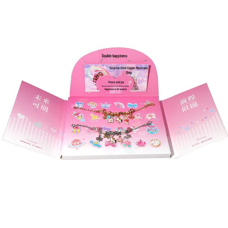 Handmade Princess Beaded Bracelet DIY Kit - Girl's Birthday Gift