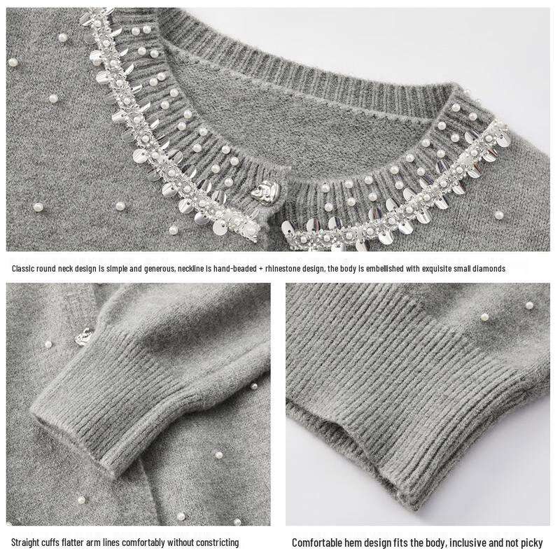 FivePlus Beaded Knitted Cardigan