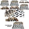 Land Tiger Desert Patrol Military Action Figure Building Blocks Plastic Toy For Kids