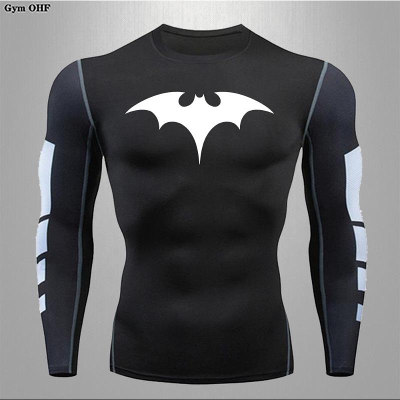 GYM Men's T Shirt Quick-drying Compression Shirts Jujitsu Boxing Top Training Sports Fitness Yoga Breathable Workout Undershirt