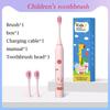 Child's Sonic Electric Toothbrush USB Charging Ultrasonic Clean With Replacing brush head Cartoon Lovely Children's brush Kid's