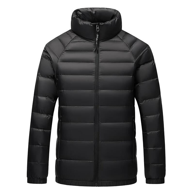 Fengxun Unisex Lightweight Stand Collar Down Jacket