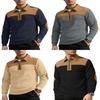 Mens Knitted Polo Shirt With Embroidery For Casual Office Winter Wear