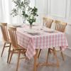 Rectangular grid tablecloth, wrinkle-resistant Buffalo checkered thick tablecloth, checkered tablecloth