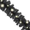 VidaXL Christmas Garland with LED Lights Artificial Garland Decoration Garland Ornament Garden Backyard 329190