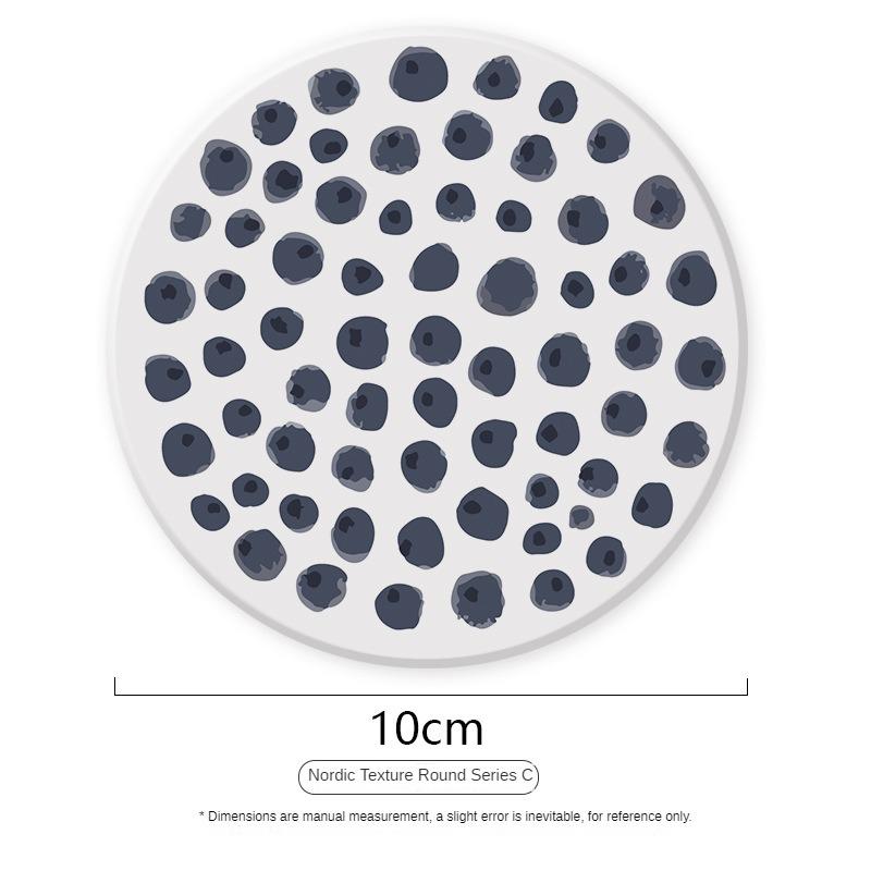 Insulation Pad Tea Coaster Japanese Creative Personality Pad Kettle Pad Diatomaceous Earth Insulation Pad Absorbent Coaster