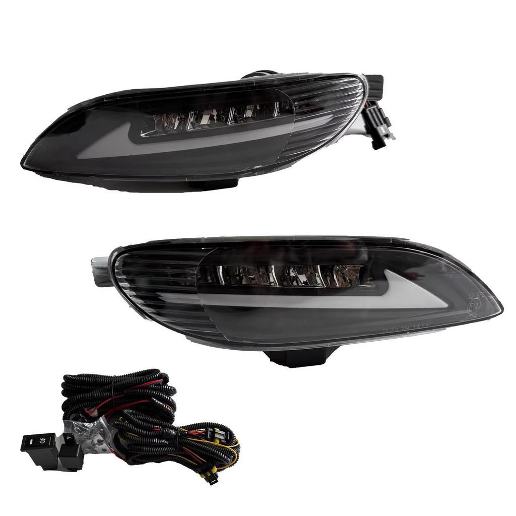Yellow LED Fog & Daytime Running Lights for 2005-2009 Toyota Corolla - Fog Light Assembly