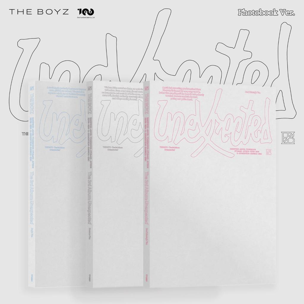 (PHOTOBOOK Ver.) THE BOYZ [Unexpected] 3rd Album