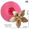 3D Flower Silicone Mold Cake Fondant Candle Clay Cupcake Jelly Candy Chocolate Decoration Durable Baking Mould