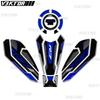 3D Resin Tank Pad Sticker Motorcycle Fuel Tank Protection Decal For R7 YZF R7 YZFR7 2021-2024 2023 2022