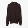 Monostereo Tbrm Polo Knit  3 Button  Brown Tbf2m50000a50