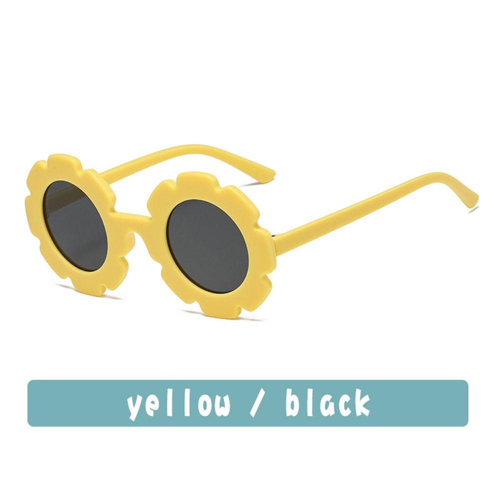 Boys And Girls Trend Outdoor Product Eyewear Vintage Children Sunglasses Sun Glasses Flower Shape