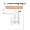 DIY Apple HomeKit EU Smart Switch Button Type 100-240V 1/2/3 Gang Smart Home Compatible with Alexa Google Home With Neutral