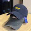 Personalized Letter Embroidery Soft Top Baseball Cap Children Pure Cotton Four Seasons Spring Outing Outdoor Couple Casual Cap Male Tide