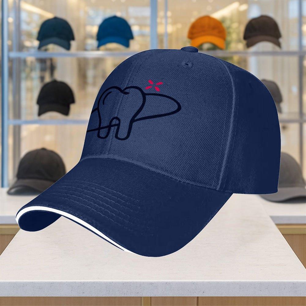 Tooth Pain Relief Dentist Graphic Baseball Cap Polyester Lightweight Adjustable Snapback Hat for Men Women Outdoor