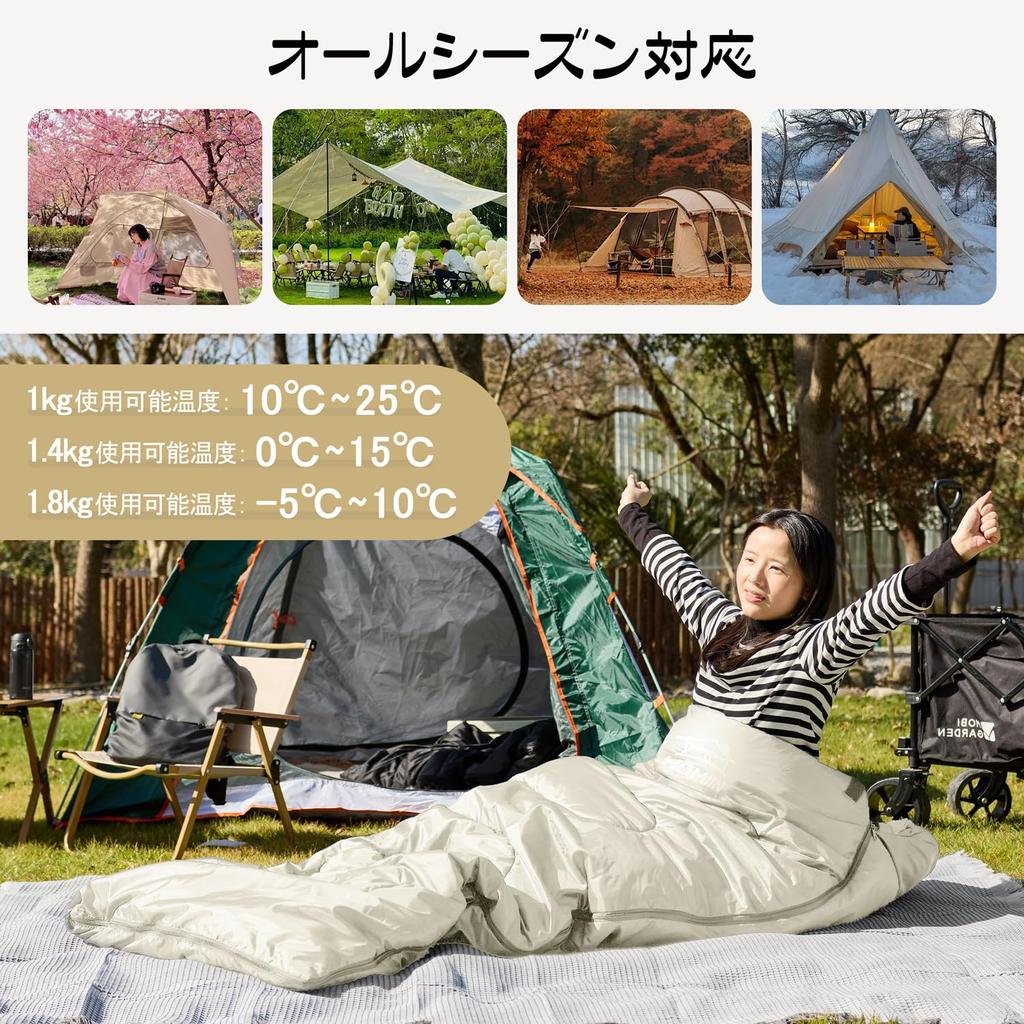 Sleeping Comes with Comfortable Temperature Sleeping in For Disaster Easy For Comes with Storage Bag Bag, Envelope-type, Winter, Summer, Homiin,