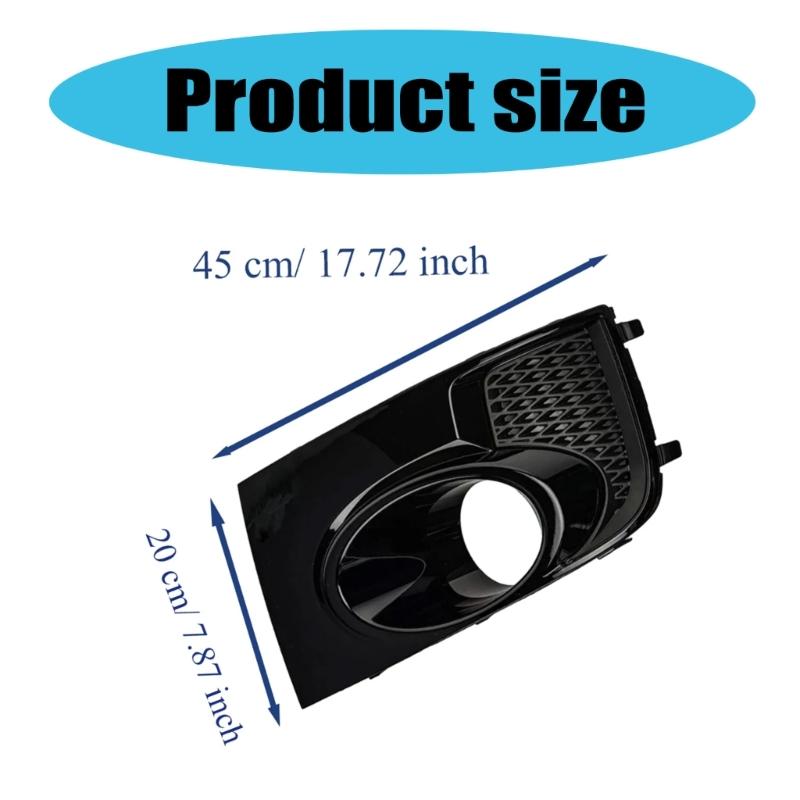 Stylish & Protective Fog Lamp Housings 57731FG290VW Plastic Fog Light Covers Easy Install Fog Lamp Covers for Vehicle