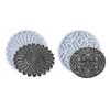 1PC DIY Round Epoxy Resin Mold Hollow Out Coaster Mandala Flower Tray Cup Mat Silicone Mould DIY Home Decor Making