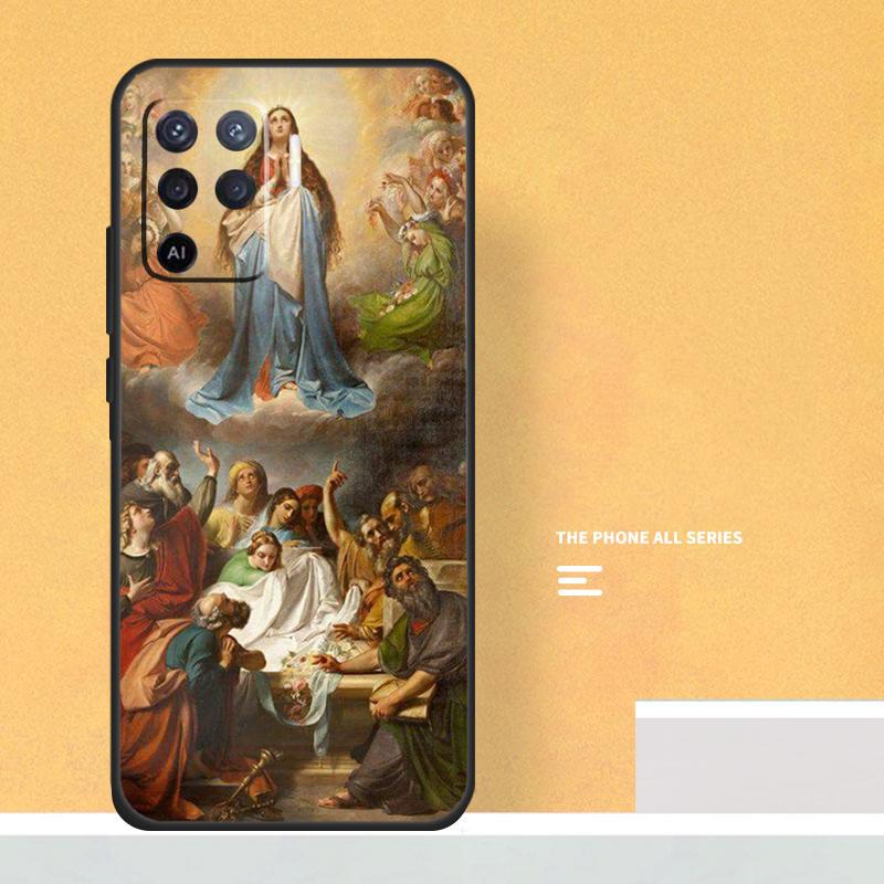 Virgin Mary of Hope Catholic Religious Art Case For Oppo A18 A38 A58 A78 A98 A5 Pro A54 A74 A94 A17 A57 A80 A60 A40 A16 A76 A96