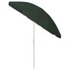 Beach Umbrella Green 240 Cm