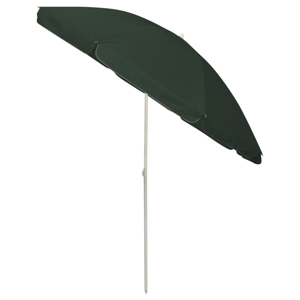 Beach Umbrella Green 240 Cm