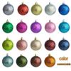 Pink Christmas Tree Decor Ball, 3cm-60cm, Plastic Ornament for Storefront and Home