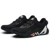 FILA Heritage-FHT Retro Sports Low-Top Running Shoes Women sneaker Black A12W132103FBK