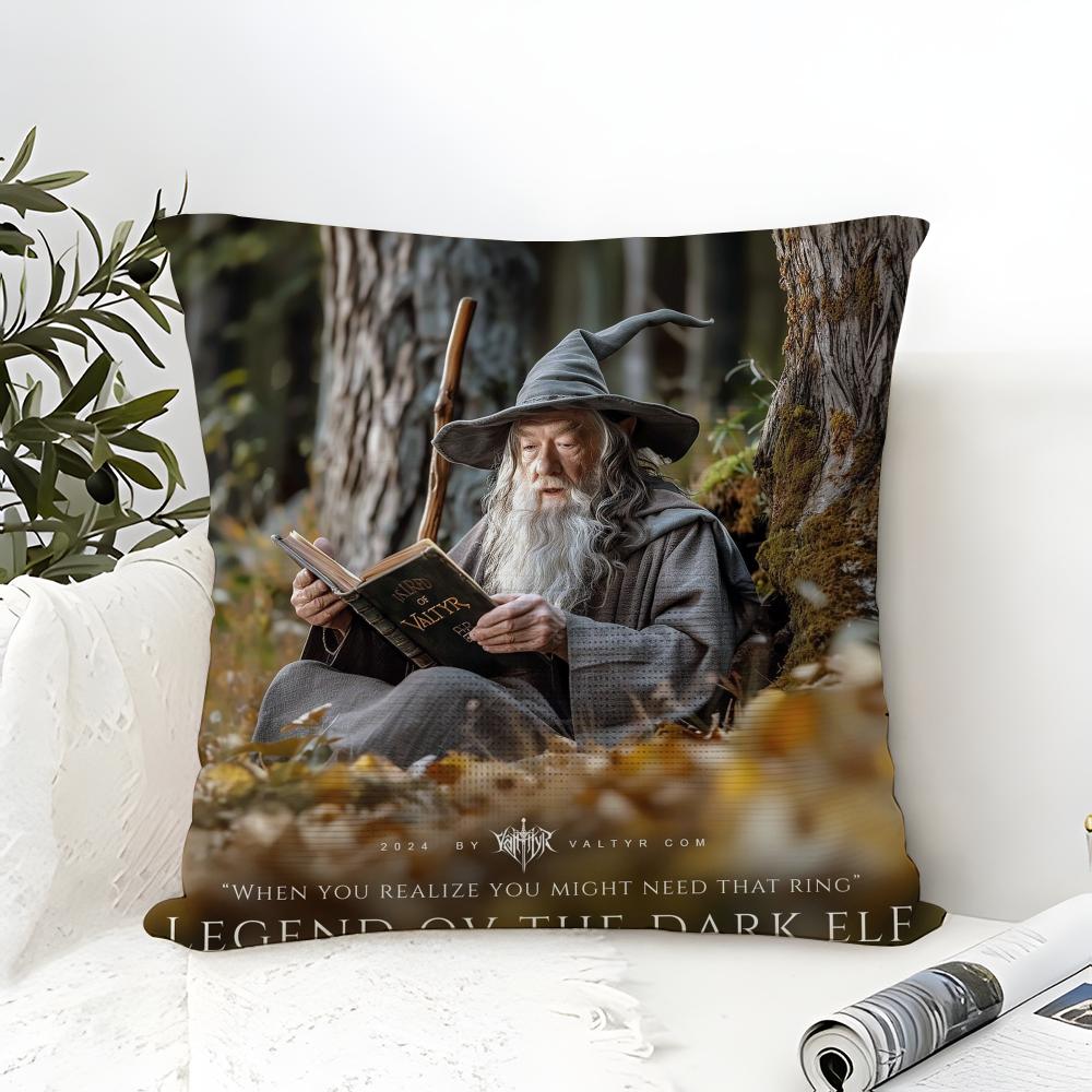 Anime Movie D-Dark Elf Fantasy Pillow Case Linen Pillow Case Sofa Home Decor Cushion Cover Cushion Cove