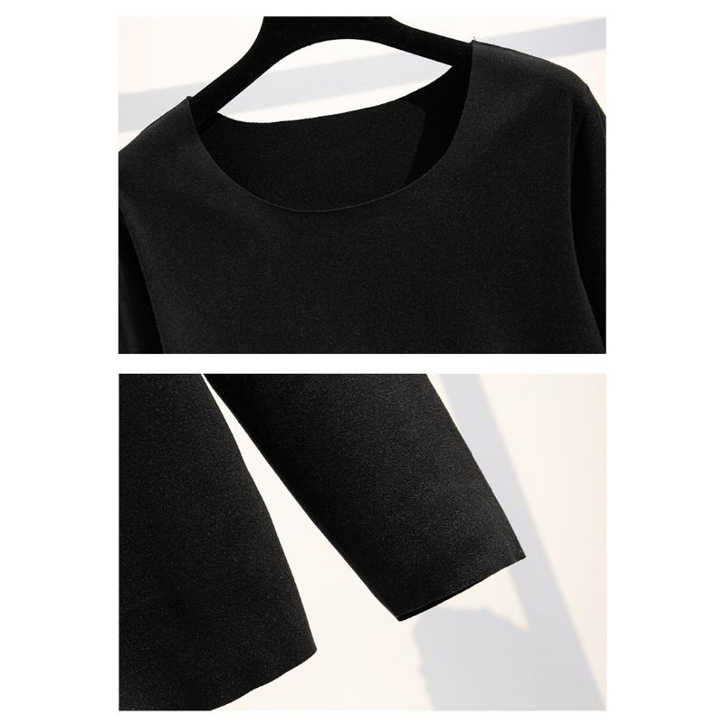Women S Plus Size Seamless Double Sided Dralon Thermal Base Layer Top