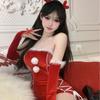 Sexy Lingerie Christmas Bunny Sweetheart Dress Sexy Tube Top Fluffy Hip Tight Uniform
