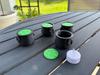 Witch Cauldron Tealight Holder Halloween Decoration Night Light Stand for Seasonal Home Decor Indoor Outdoor Use
