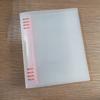 Four-color Light Color Stationery PP Plastic Loose-leaf Notebook Cover Custom B5 Loose-leaf Coil Hand Account Shell