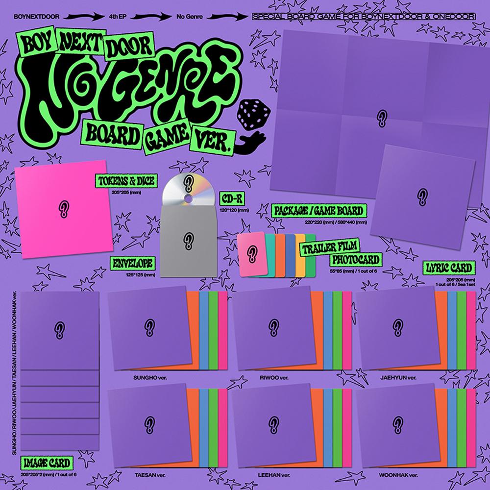 [Pre-order] BOYNEXTDOOR - No Genre (Board Game ver.)