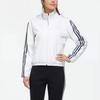 Adidas Printed Sports Hooded Fleece Jacket Women Jackets White GG0764