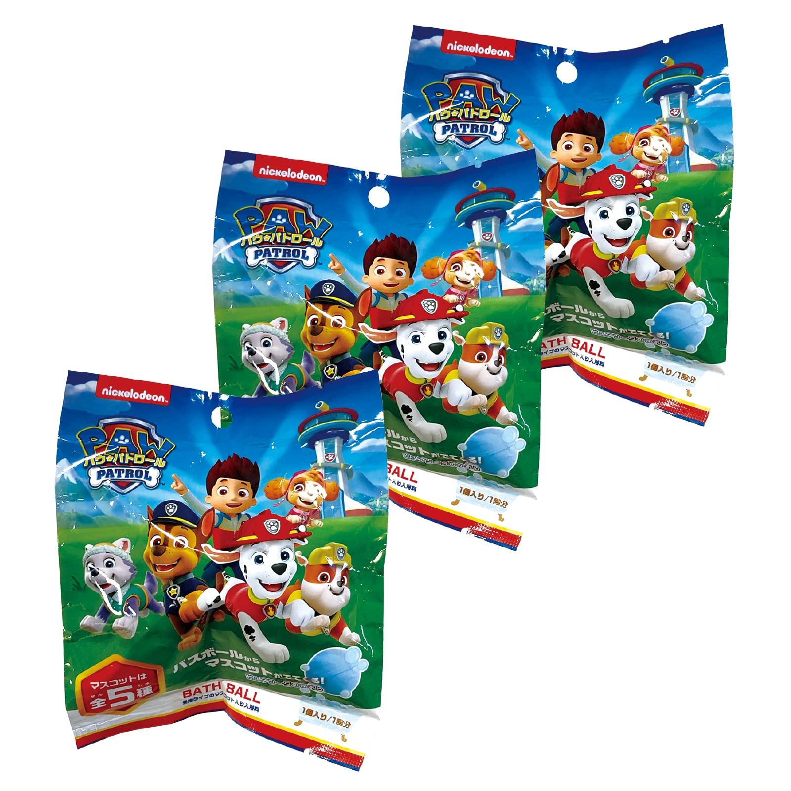 

Набор шариков для ванны «Щенячий патруль», 3 штуки, с талисманами, ароматизированные, PAW-1-01
